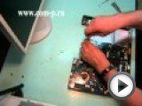 Посмотреть это видео на youtube.com Ноутбук Samsung R710. Разборка, сборка, чистка, смазка.